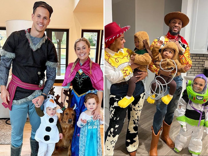 Celeb Family Costumes Through The Years