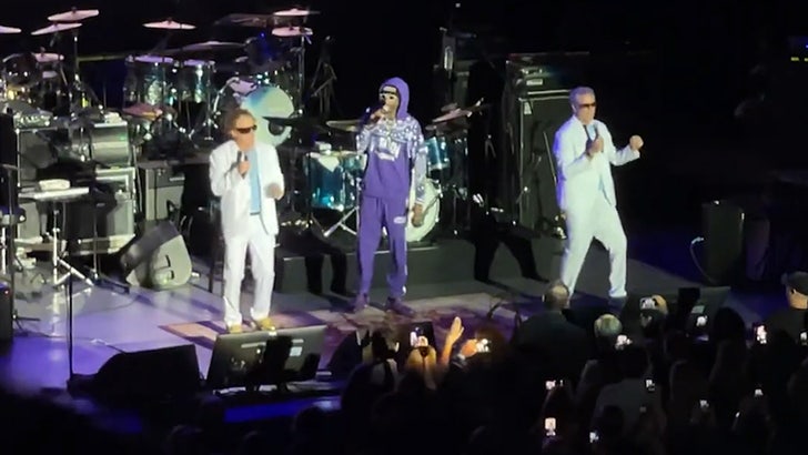Snoop Dogg Performs with Will Ferrell and John C. Reilly for 52nd Birthday
