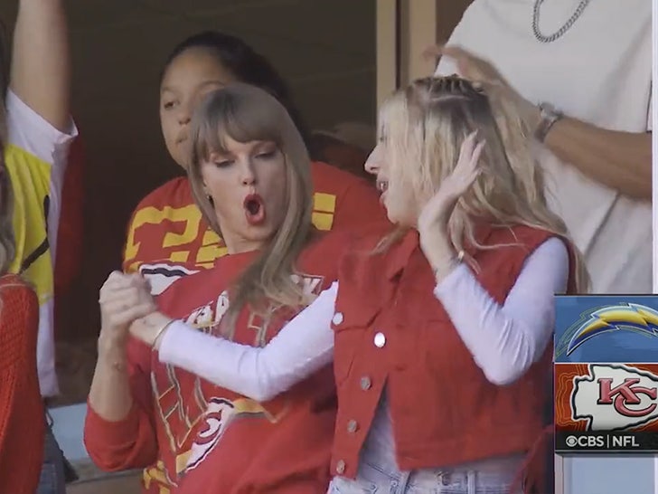 Taylor Swift and Travis Kelce Hold Hands While Leaving Arrowhead Stadium